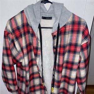 Zaful Flannel Jacket